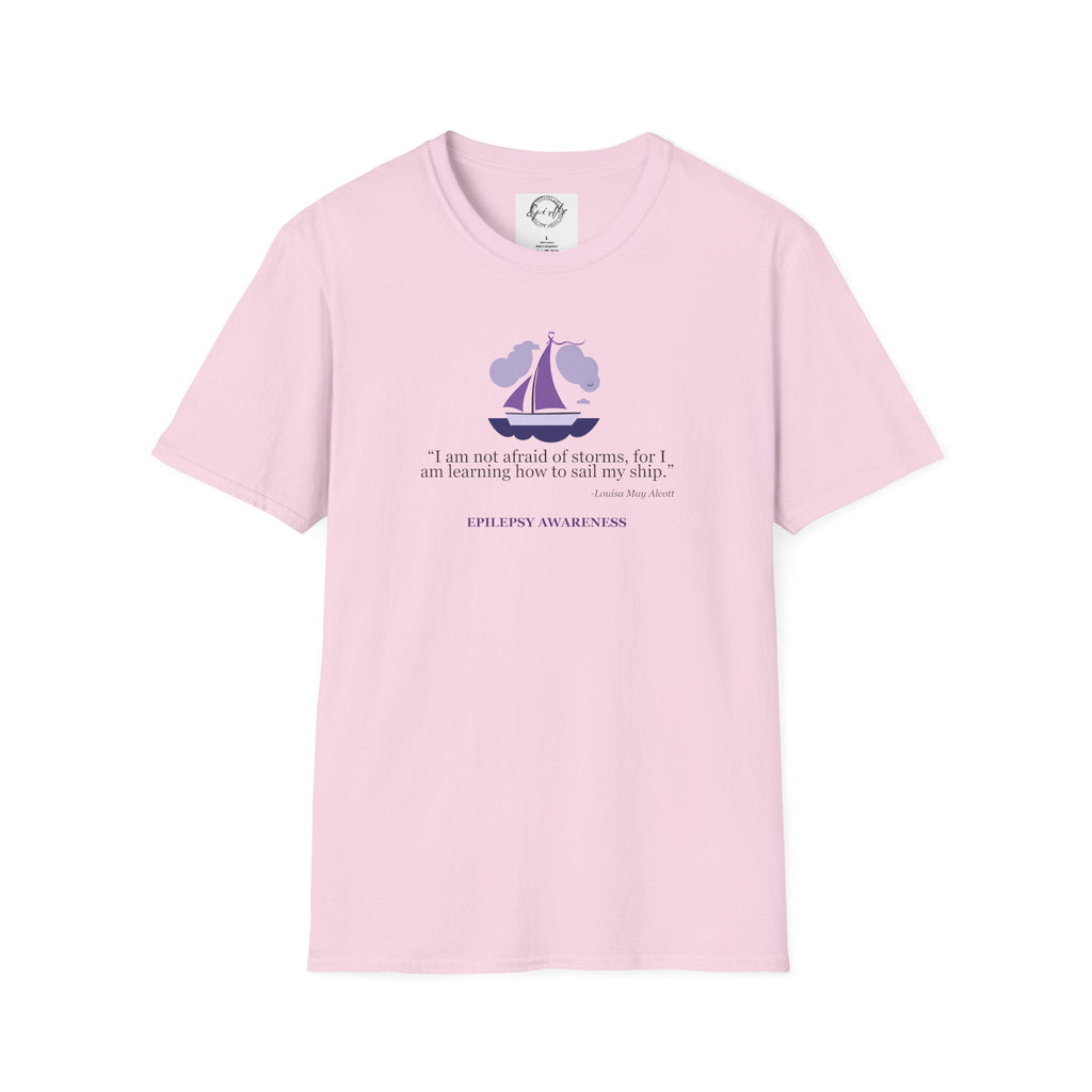 Epilepsy Awareness Quote T-Shirt - Unisex Softstyle Tee for Every Advocate