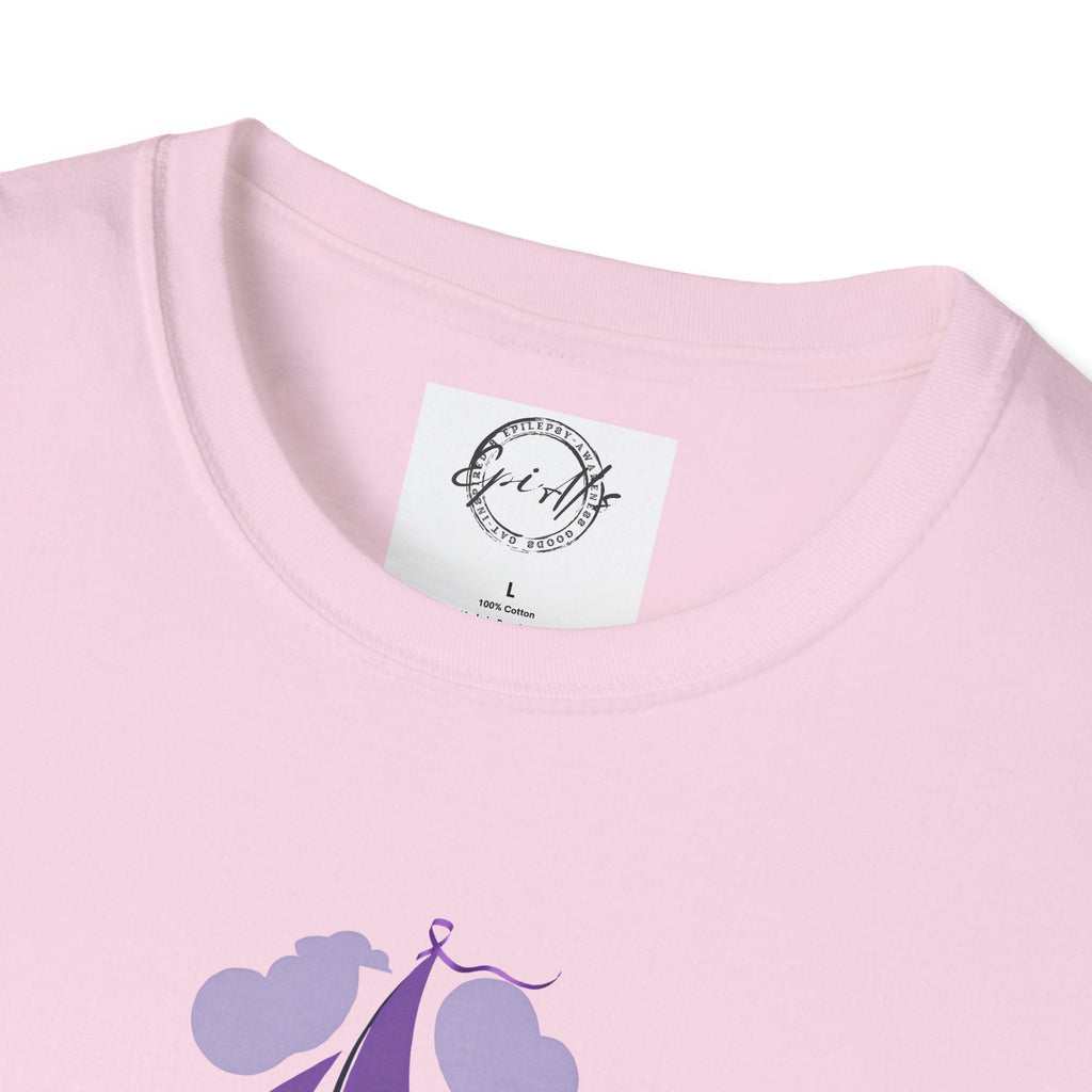 Epilepsy Awareness Quote T-Shirt - Unisex Softstyle Tee for Every Advocate