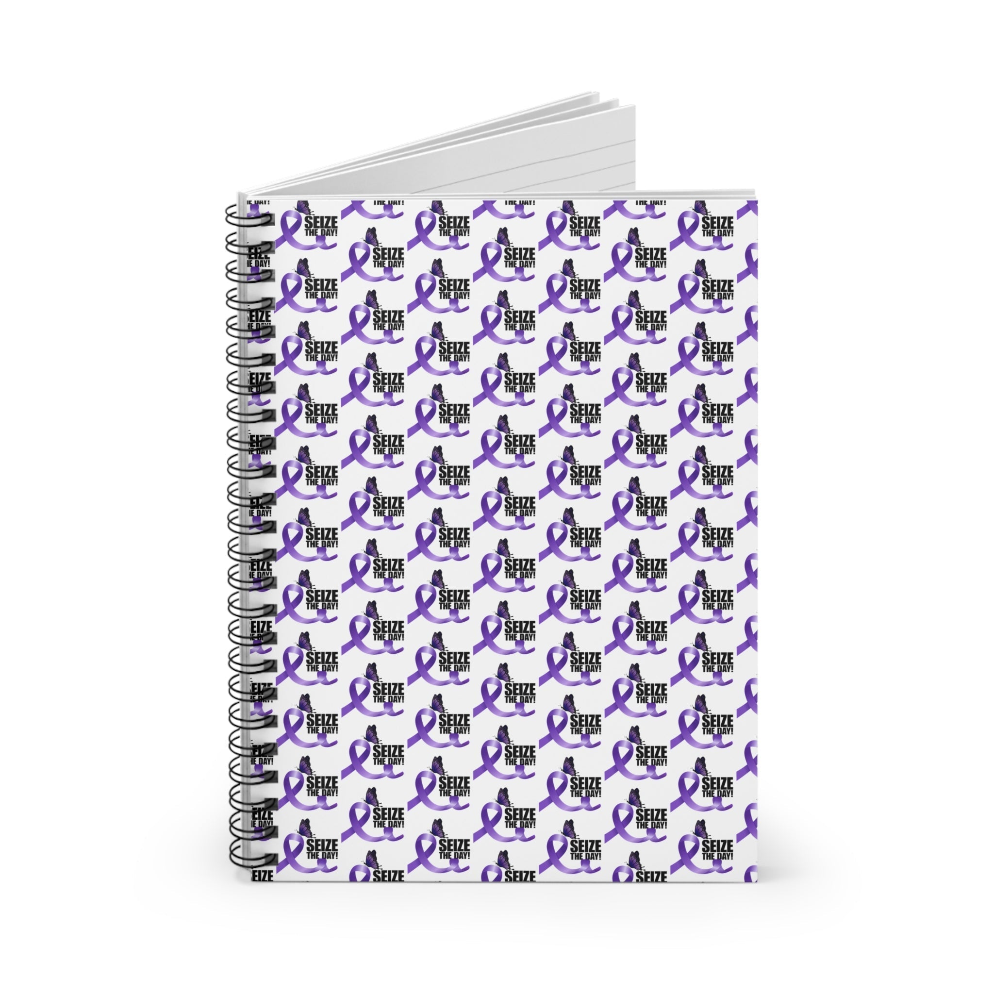 Epilepsy Awareness Spiral Ruled-Lined Notebook