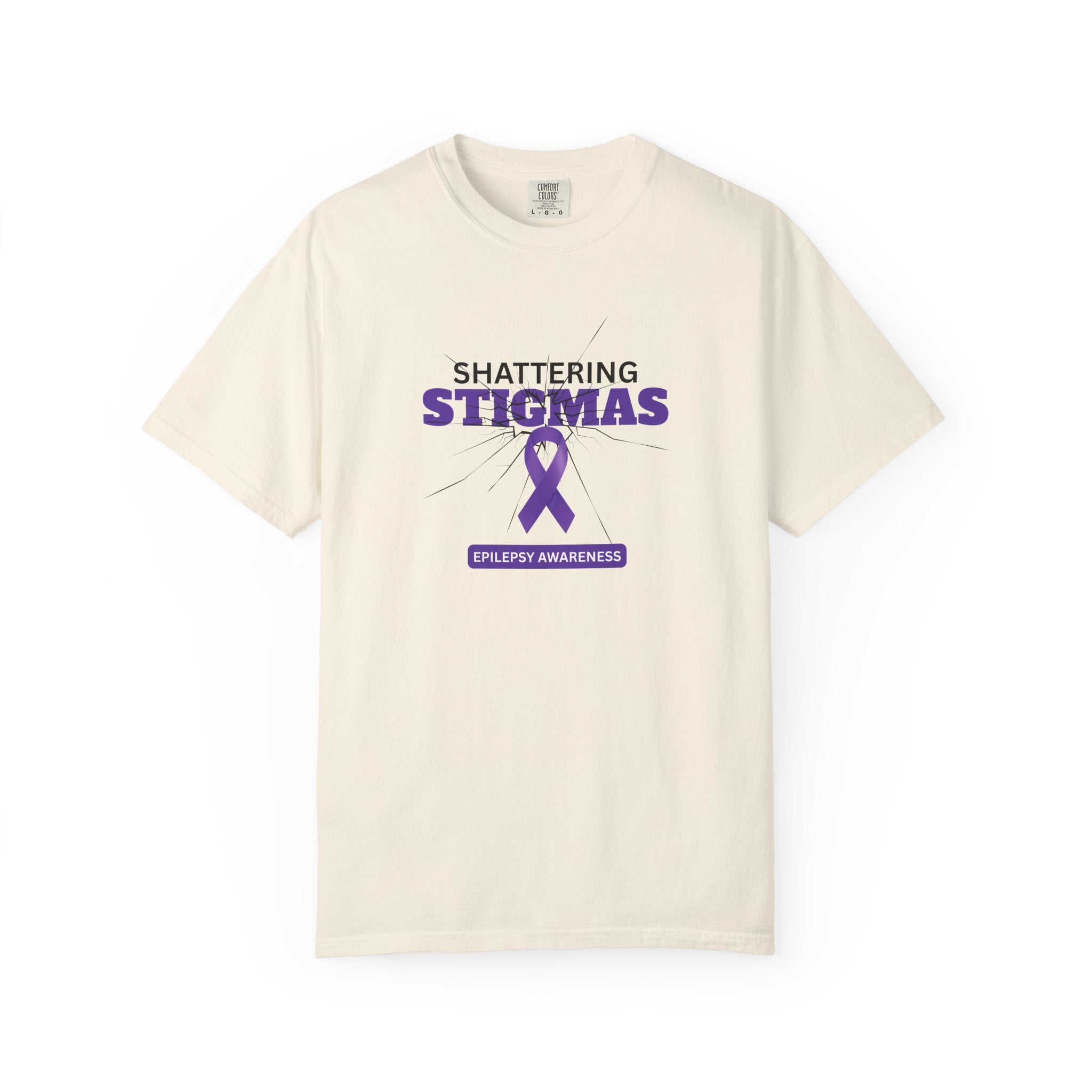 Epilepsy Awareness Unisex Garment-Dyed T-Shirt - Shattering Stigmas