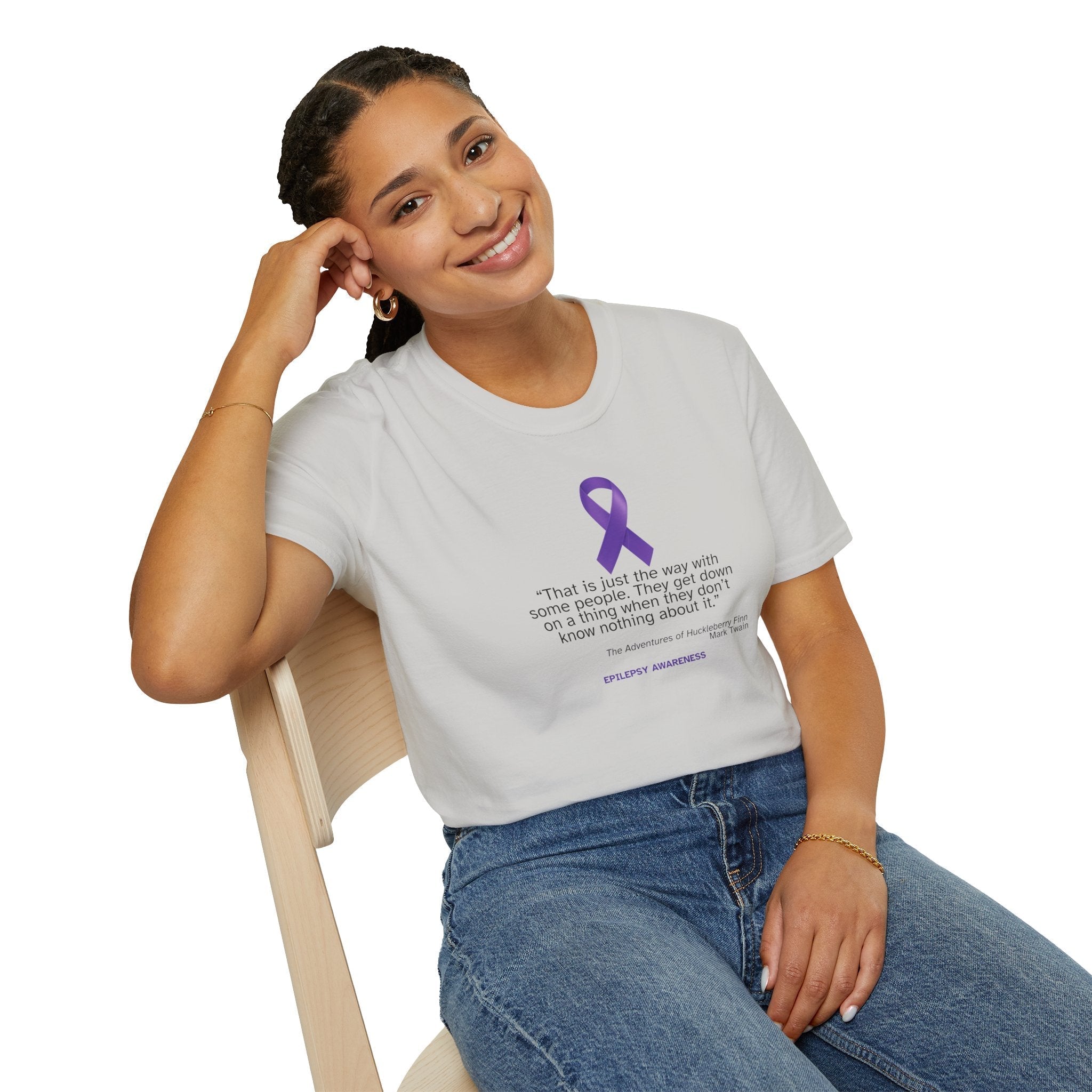 Epilepsy Spread Compassion T-Shirt - Unisex Softstyle Design