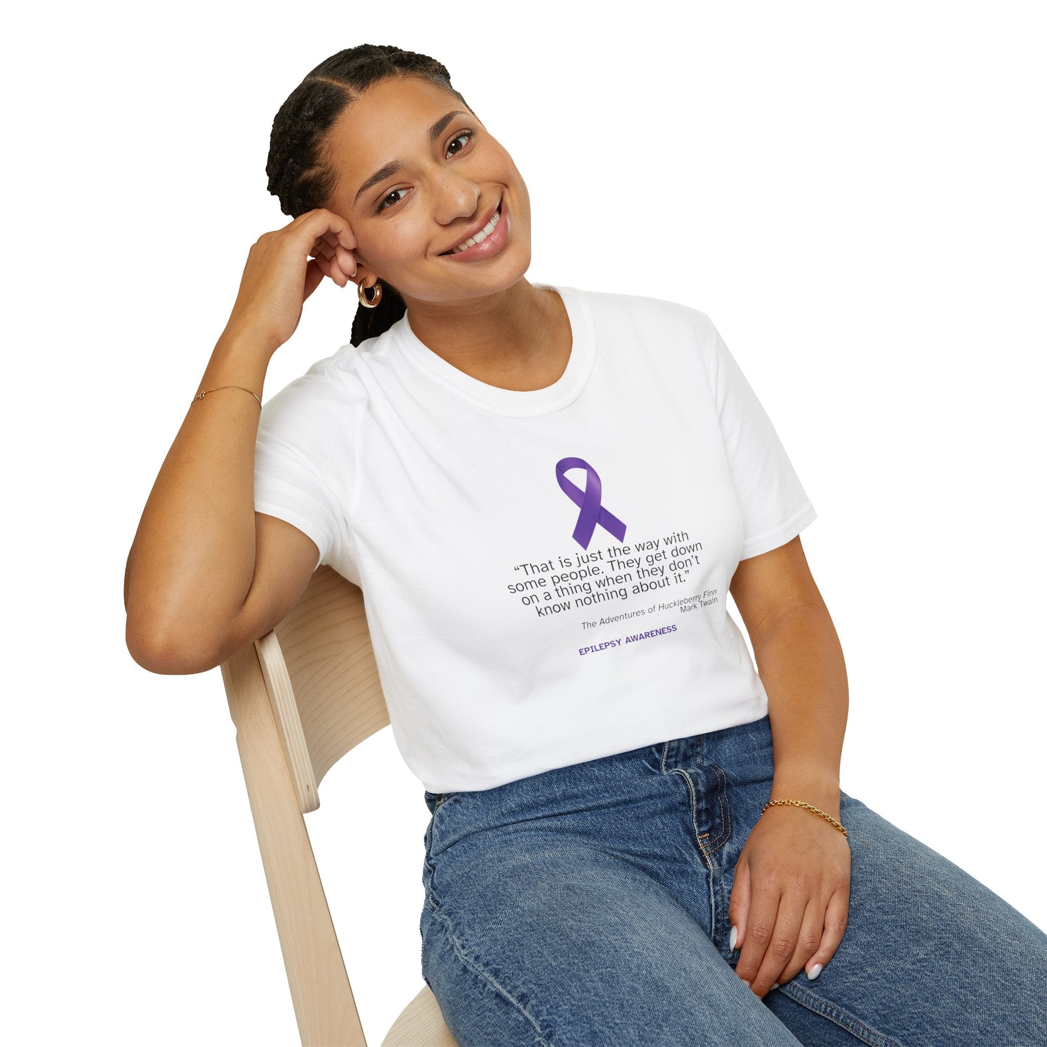 Epilepsy Spread Compassion T-Shirt - Unisex Softstyle Design