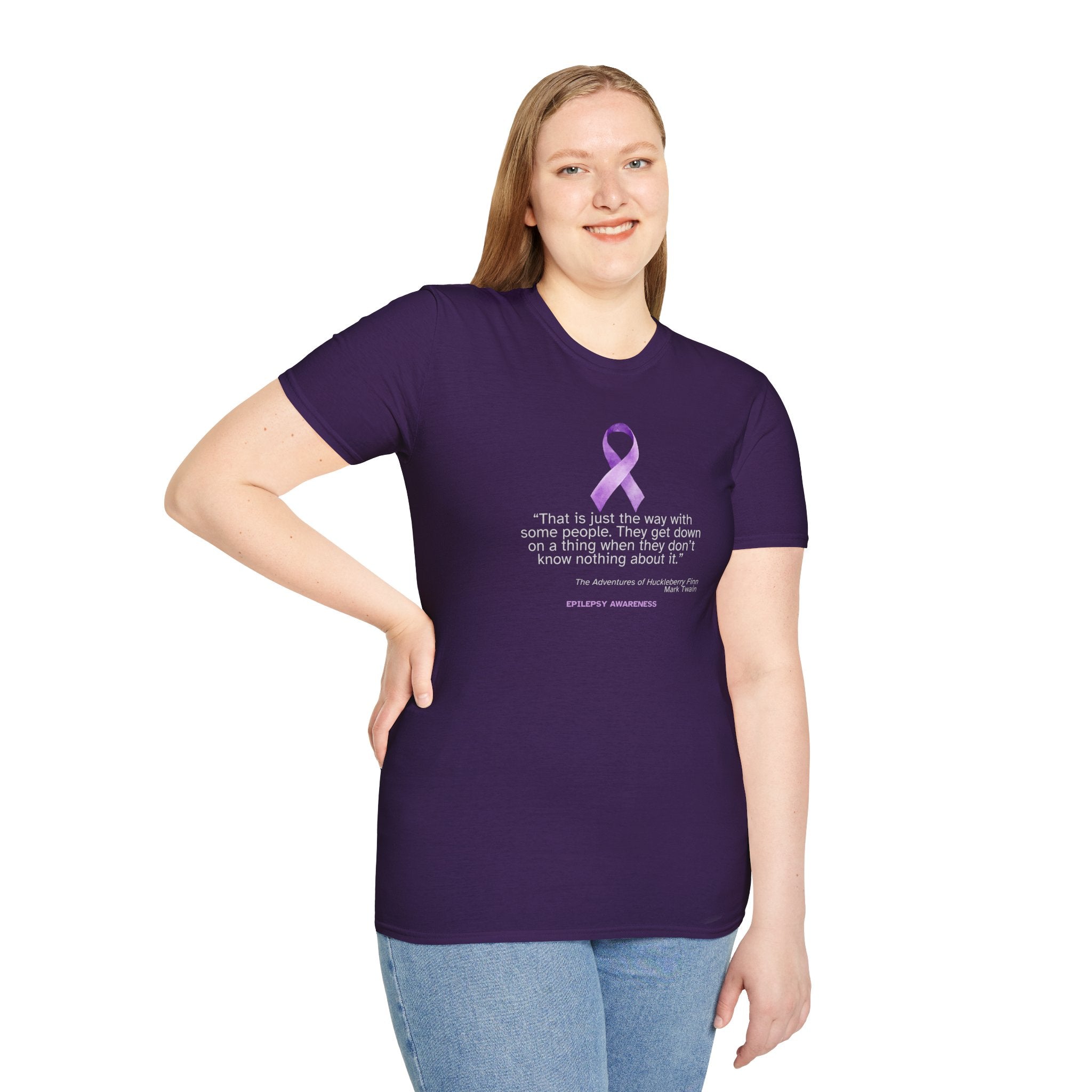 Epilepsy Spread Compassion T-Shirt - Unisex Softstyle Design