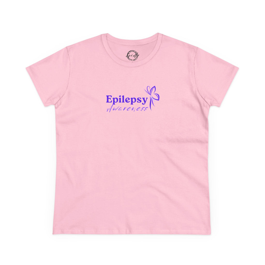 Women's Purple Ribbon Epilepsy Awareness T-Shirt - Show Your Support