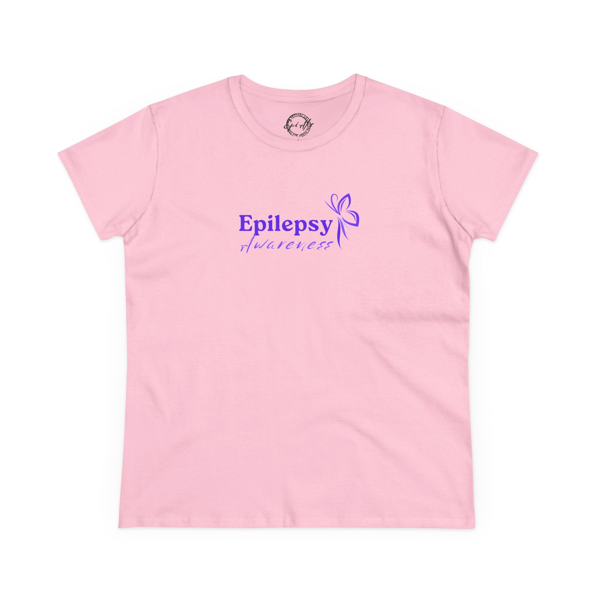 Women's Purple Ribbon Epilepsy Awareness T-Shirt - Show Your Support