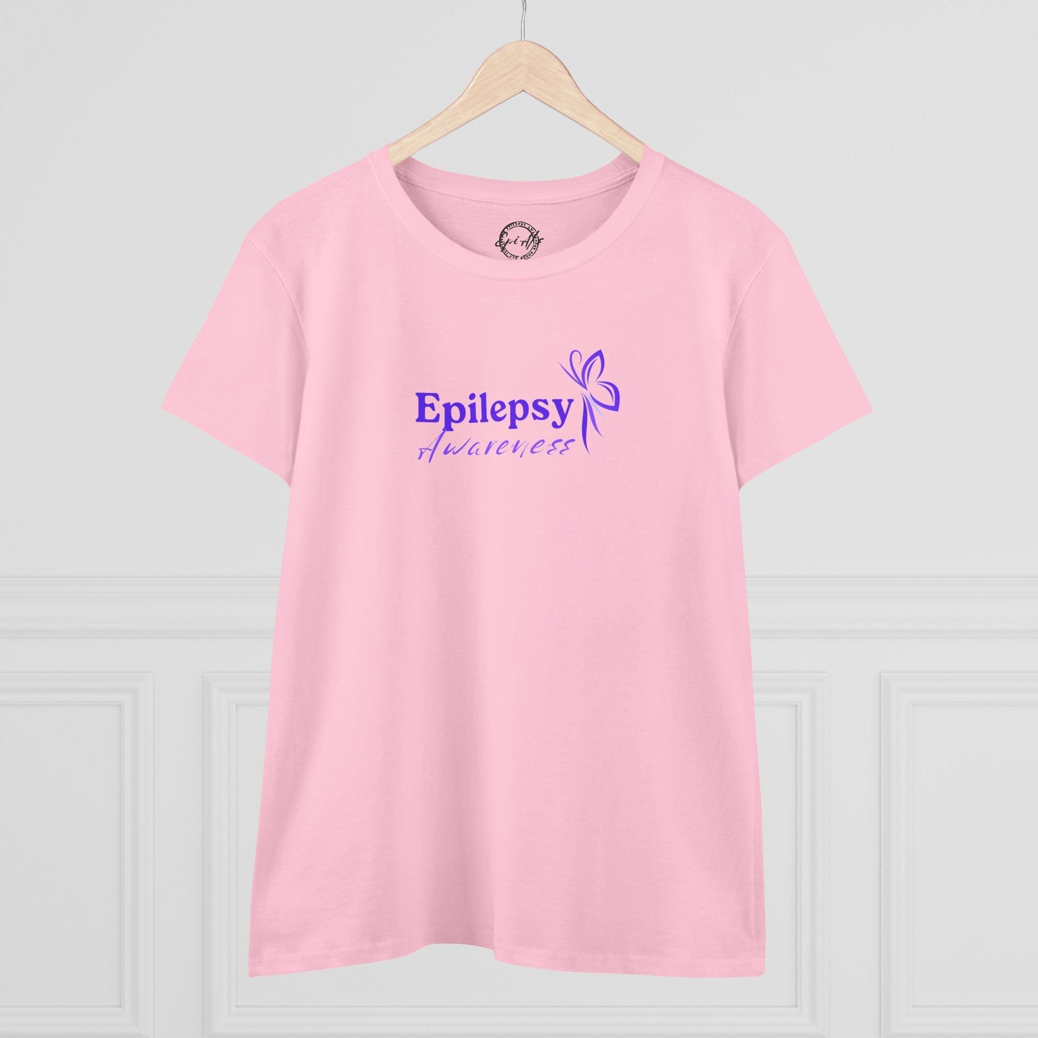 Women's Purple Ribbon Epilepsy Awareness T-Shirt - Show Your Support