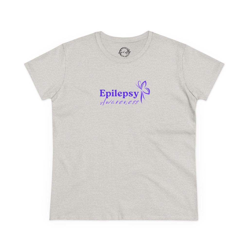 Women's Purple Ribbon Epilepsy Awareness T-Shirt - Show Your Support
