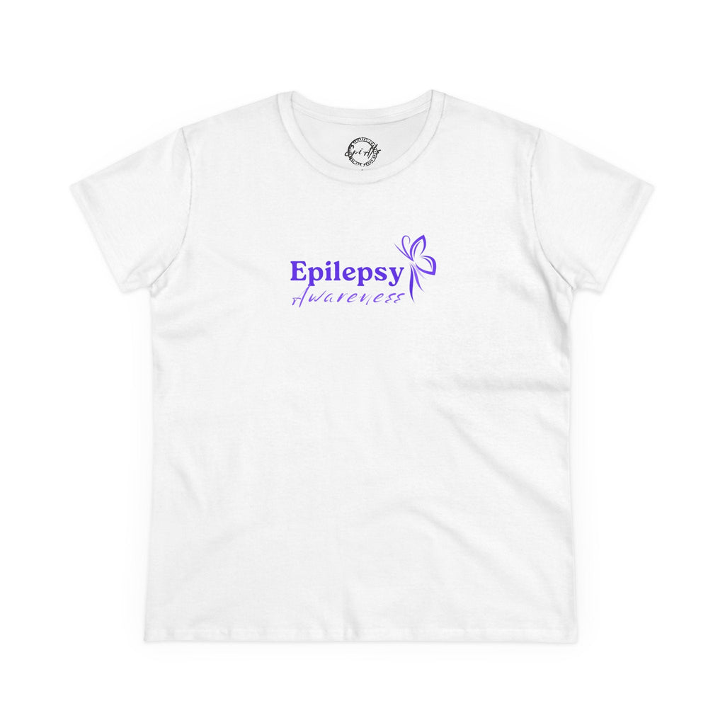 Women's Purple Ribbon Epilepsy Awareness T-Shirt - Show Your Support