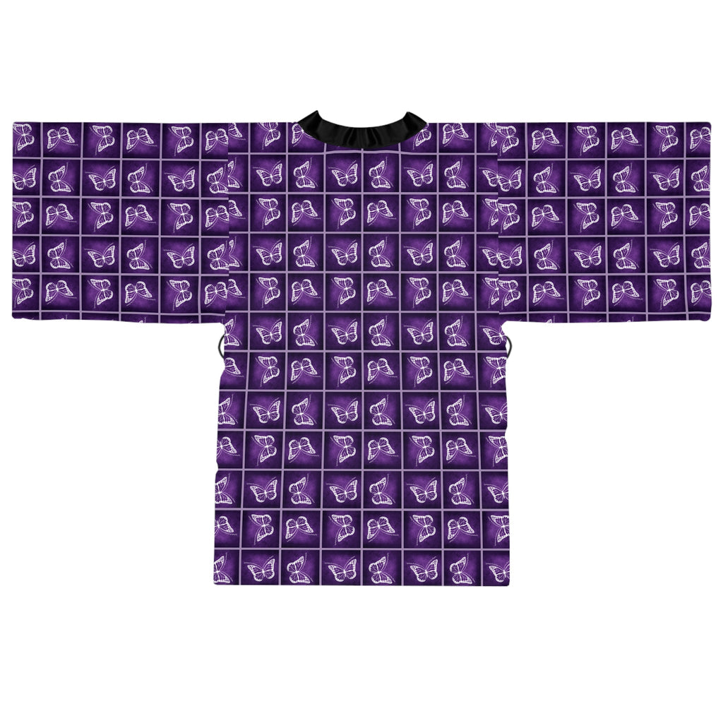 Epilepsy Butterfly Dreams Long Sleeve Kimono Robe