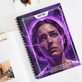 Epilepsy Warrior Spiral Ruled-Lined Notebook