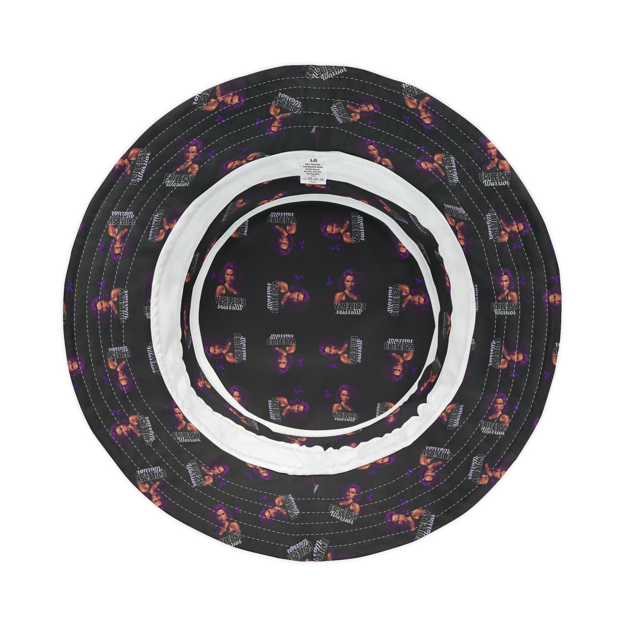 Epilepsy Warrior Woman Bucket Hat