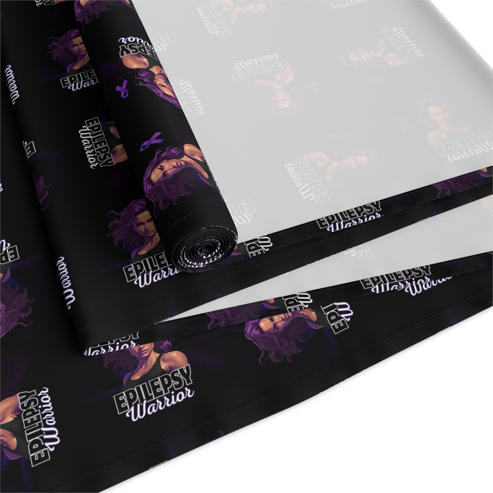 Epilepsy Warrior Woman Table Runner