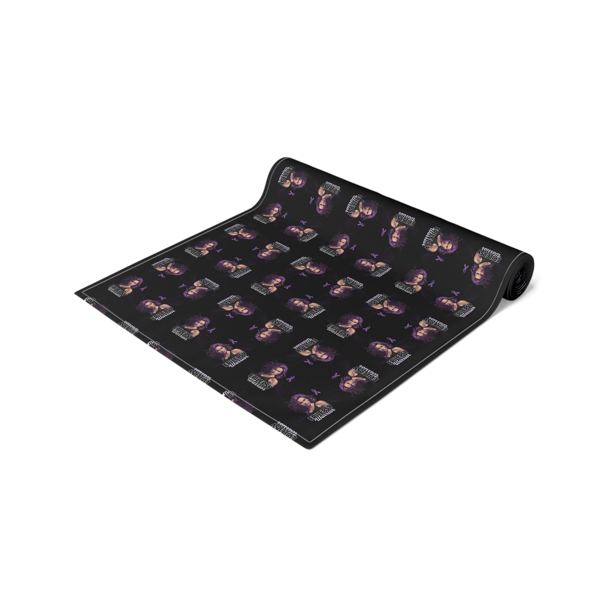 Epilepsy Warrior Woman Table Runner