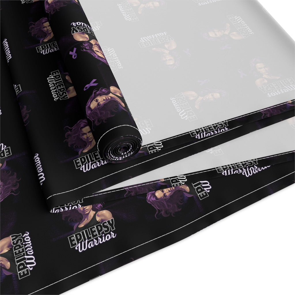 Epilepsy Warrior Woman Table Runner