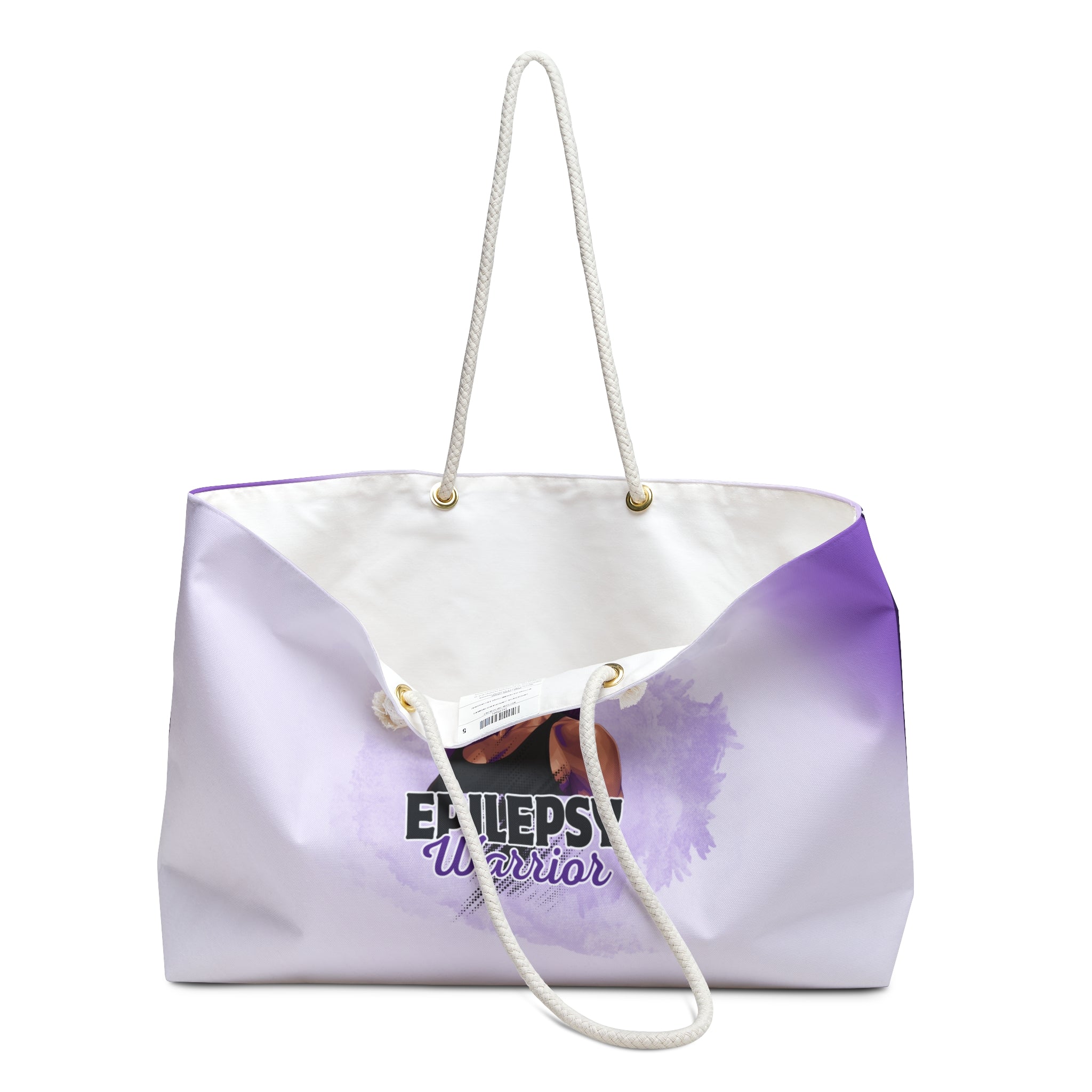 Epilepsy Warrior Woman Weekender Bag