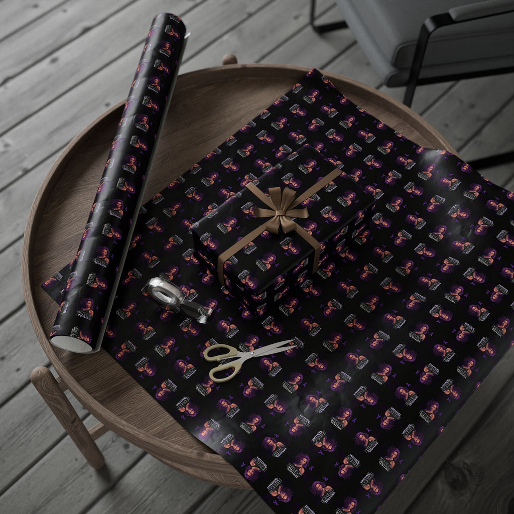 Epilepsy Warrior Woman Wrapping Paper