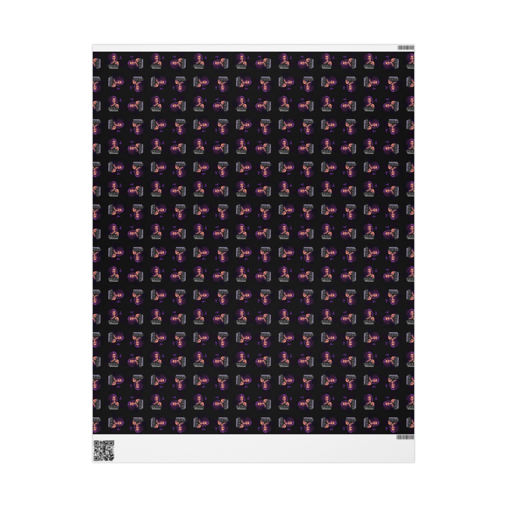 Epilepsy Warrior Woman Wrapping Paper