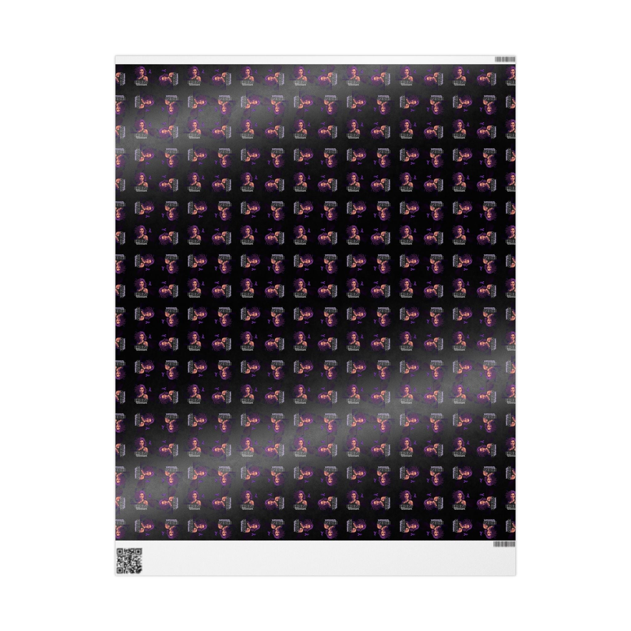 Epilepsy Warrior Woman Wrapping Paper