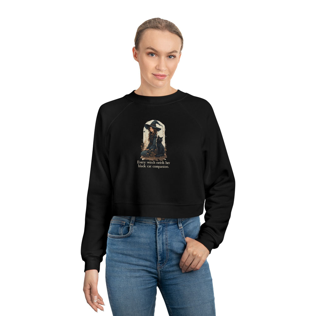 Every Witch Cropped Fleece Pullover for Women