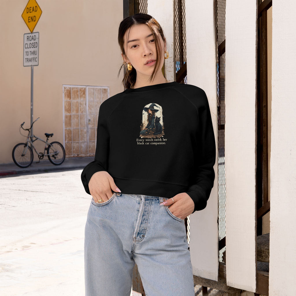Every Witch Cropped Fleece Pullover for Women