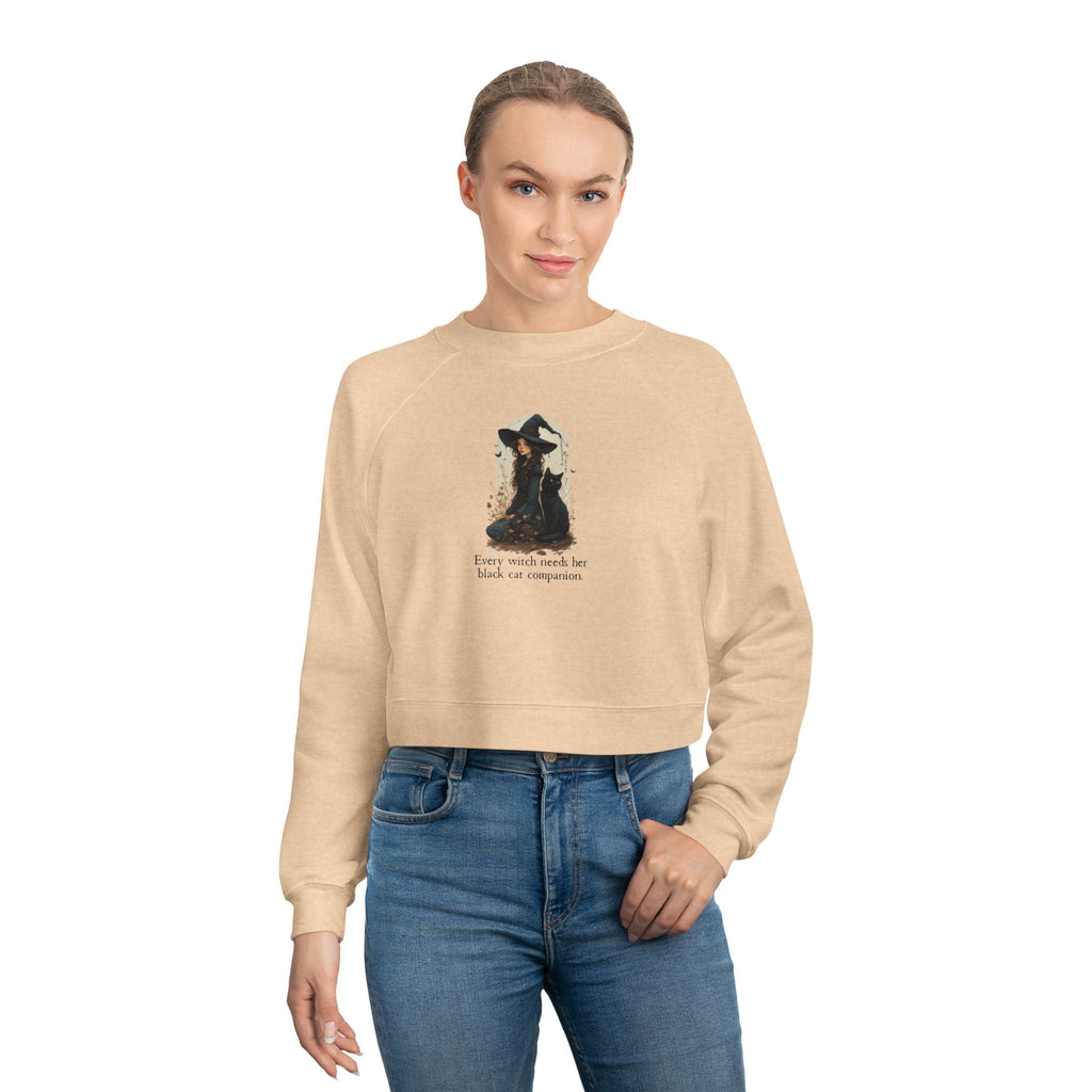Every Witch Cropped Fleece Pullover for Women