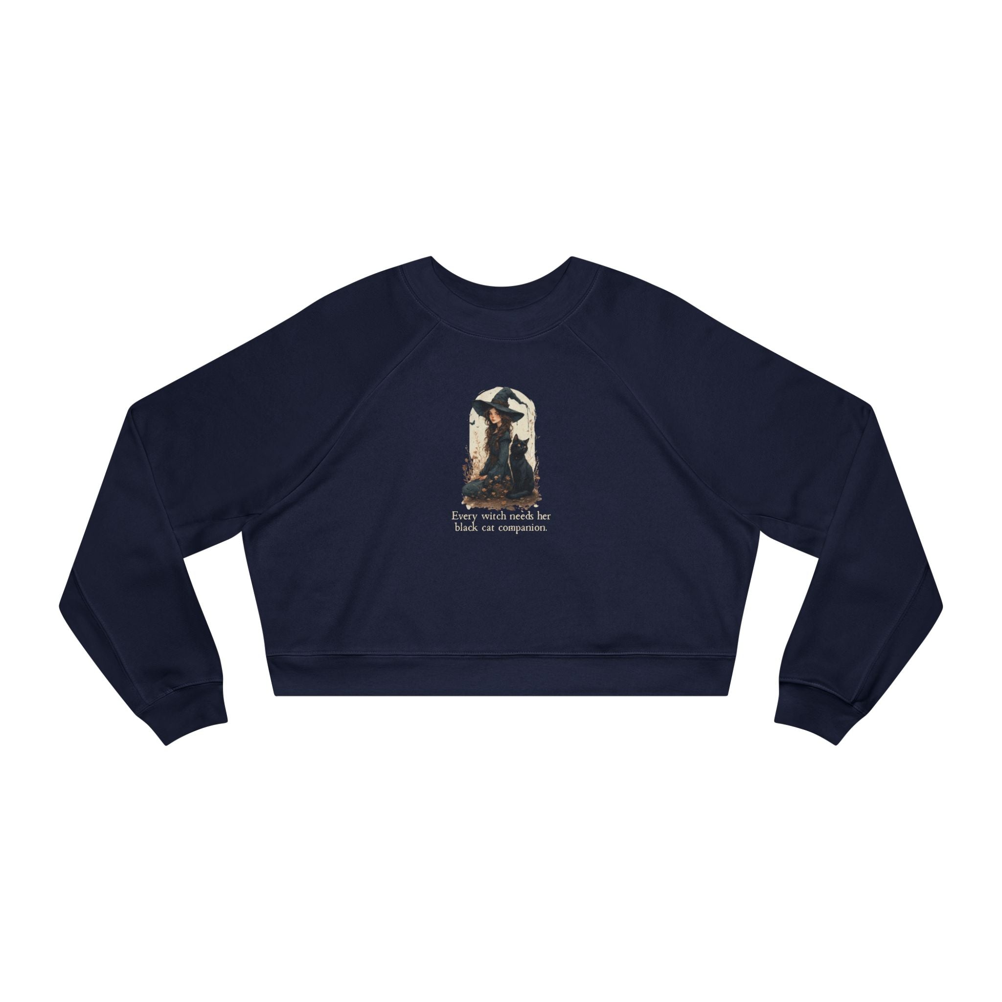 Every Witch Cropped Fleece Pullover for Women