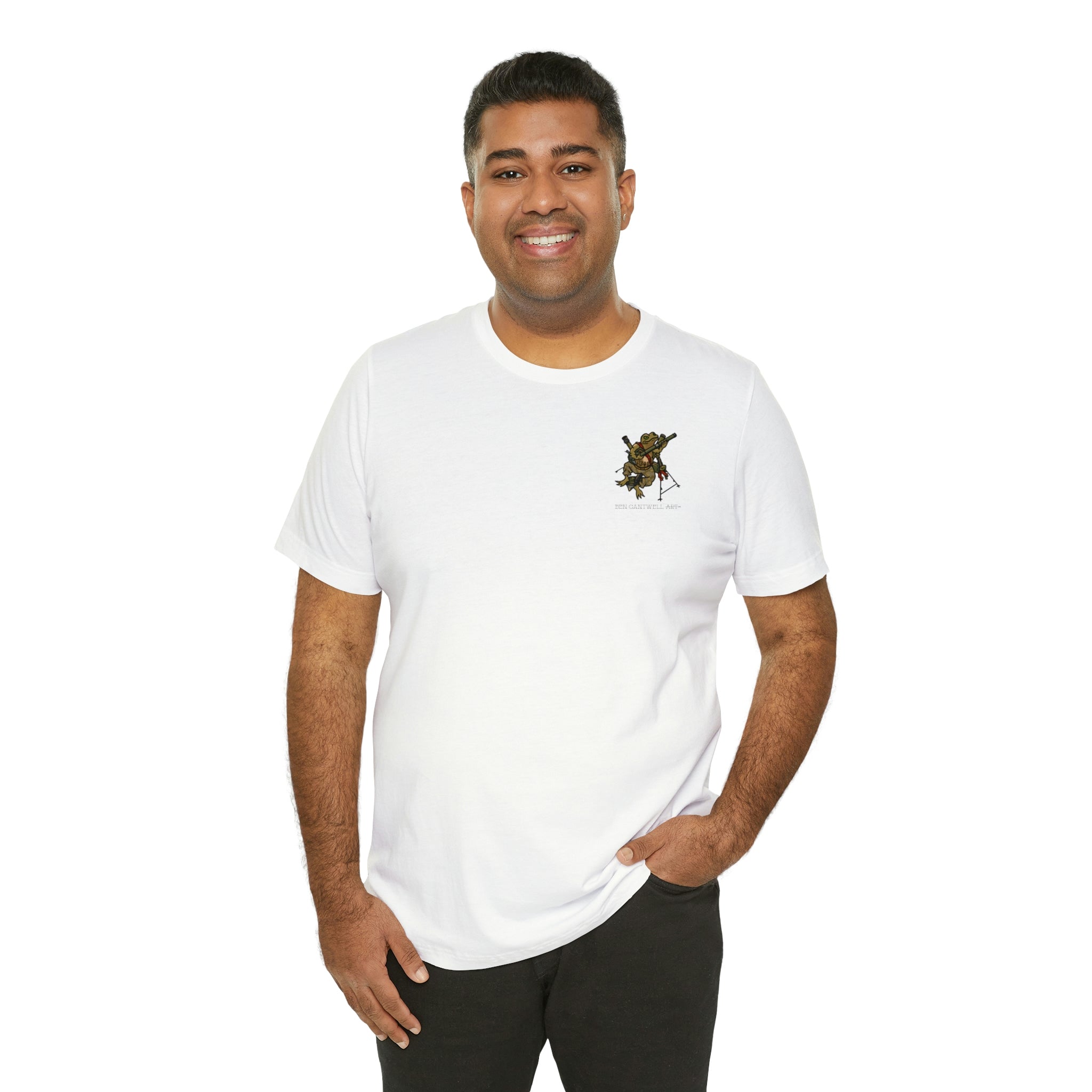 Mortar Frog - Front Print - Short Sleeve Tee