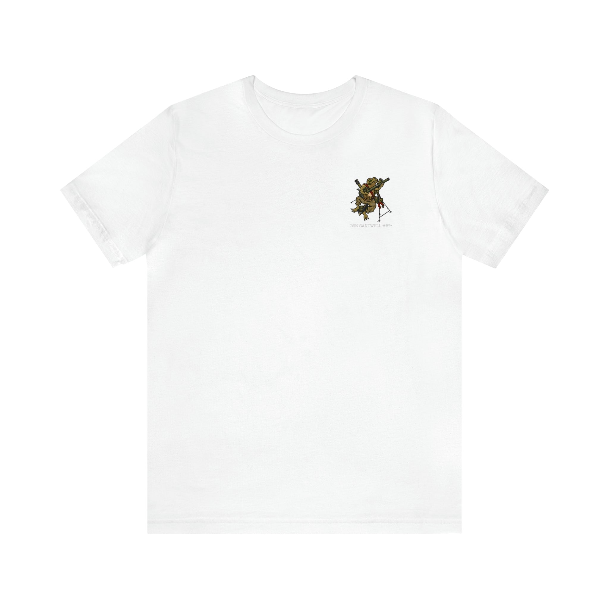 Mortar Frog - Front Print - Short Sleeve Tee