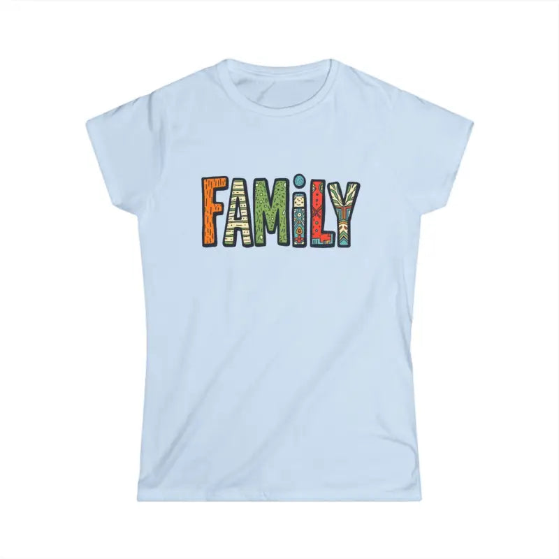 Ocean State Styles T Shirt Family Design Women Softstyle