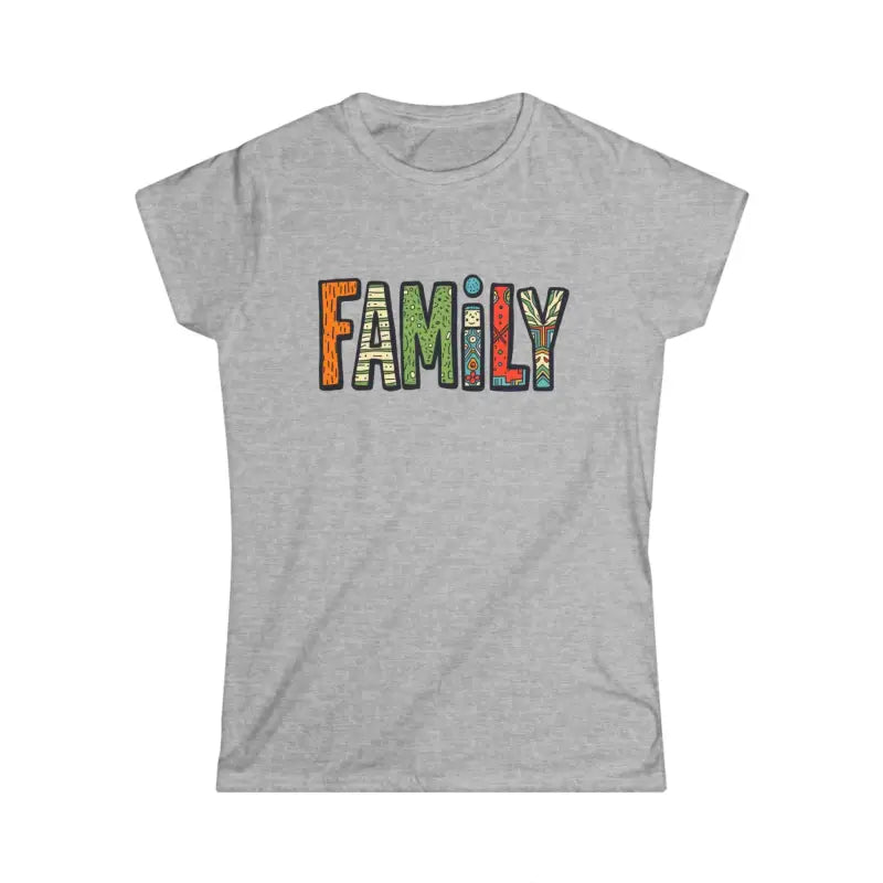Ocean State Styles T Shirt Family Design Women Softstyle