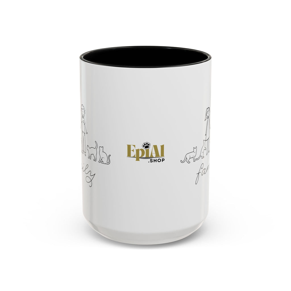Family First Accent Coffee Mug