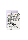 Roots of Love: Family Tree Tribute Card for Mom