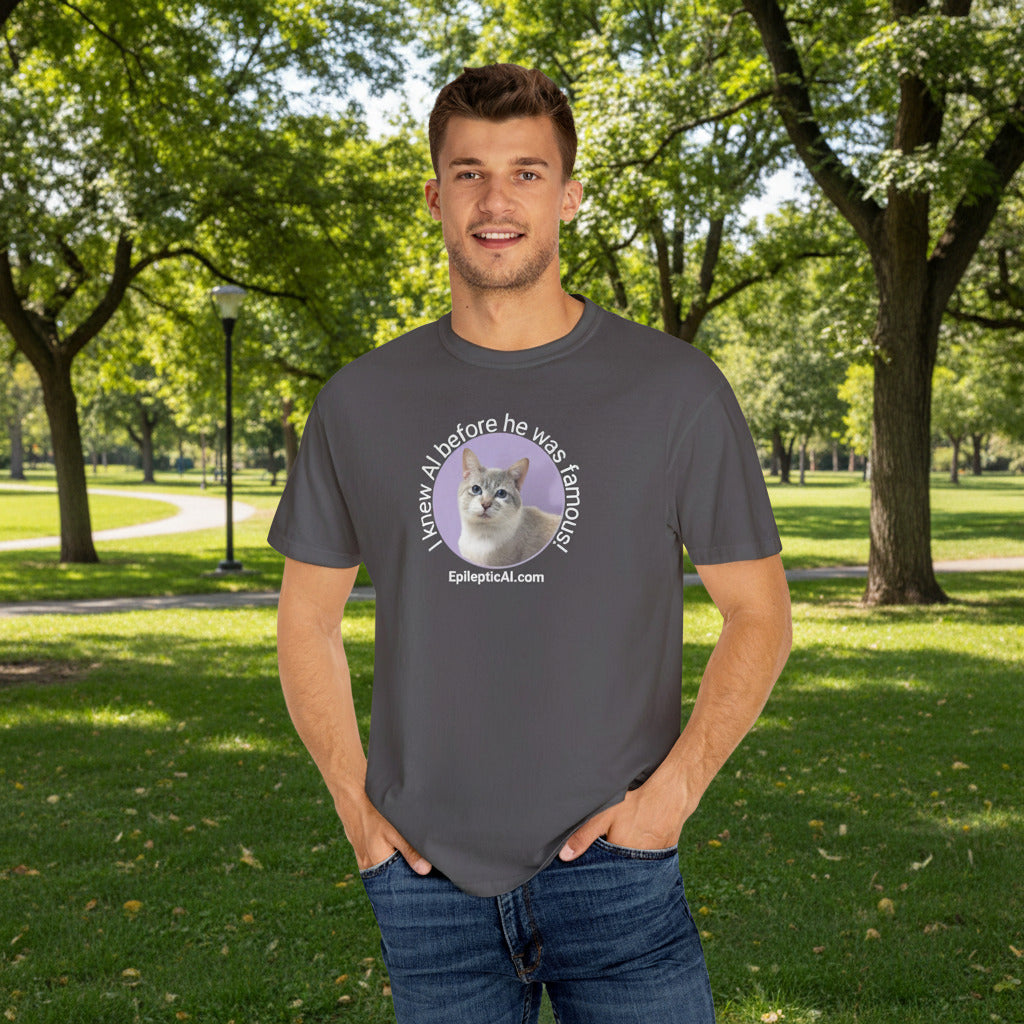 Famous Al Unisex Garment-Dyed T-shirt
