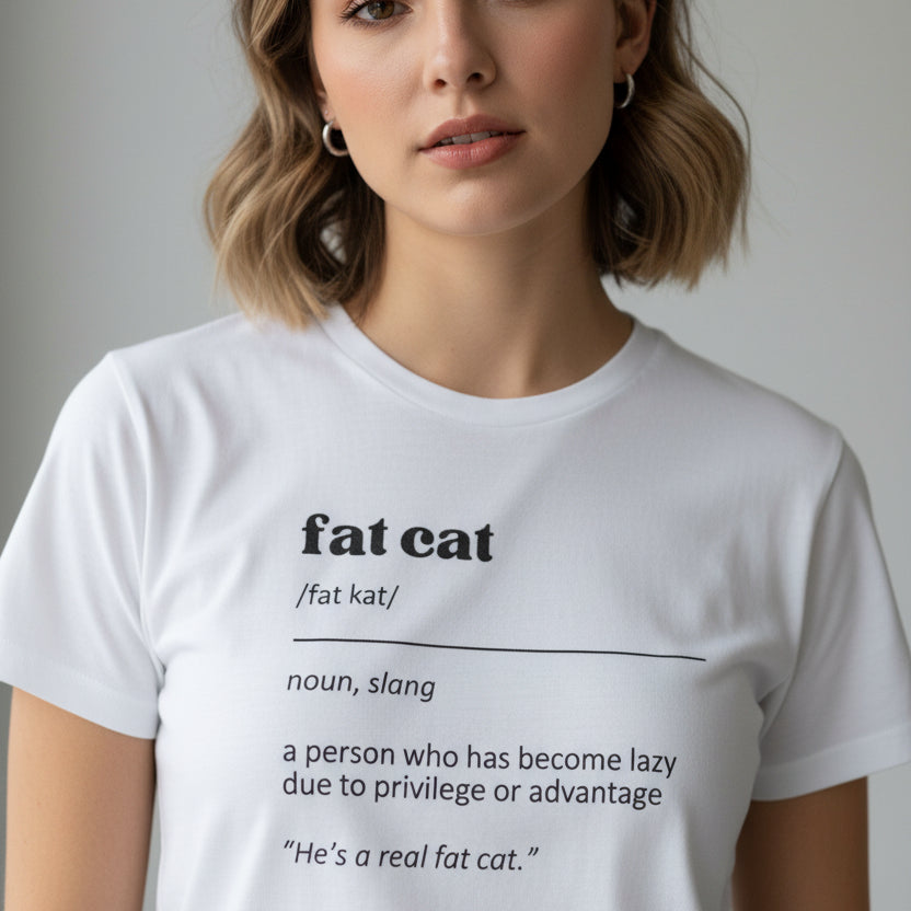 Fat Cat Definition Women's Softstyle Tee