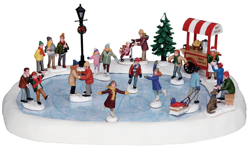 Village Skating Pond With Sound