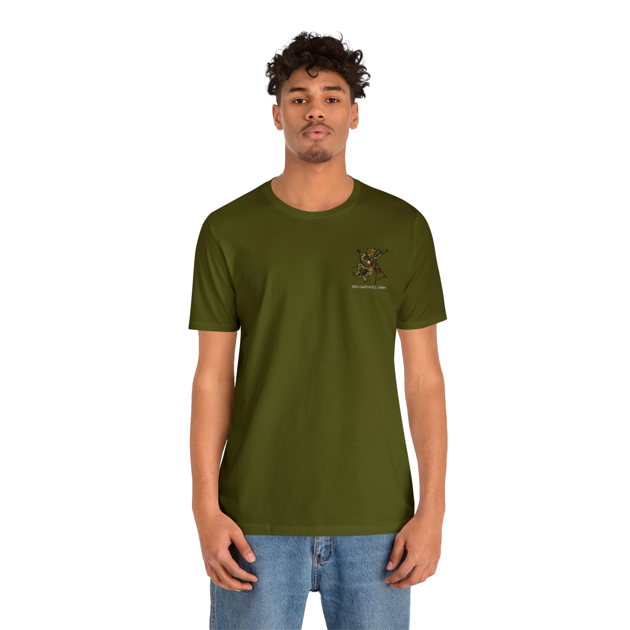 Mortar Frog - Front Print - Short Sleeve Tee