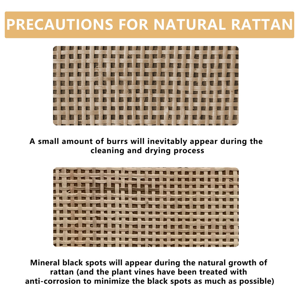 59.06'6-Drawers Rattan Storage Cabinet Rattan Drawer,for Bedroom,Living Room,Natural (Same SKU:W757121586)