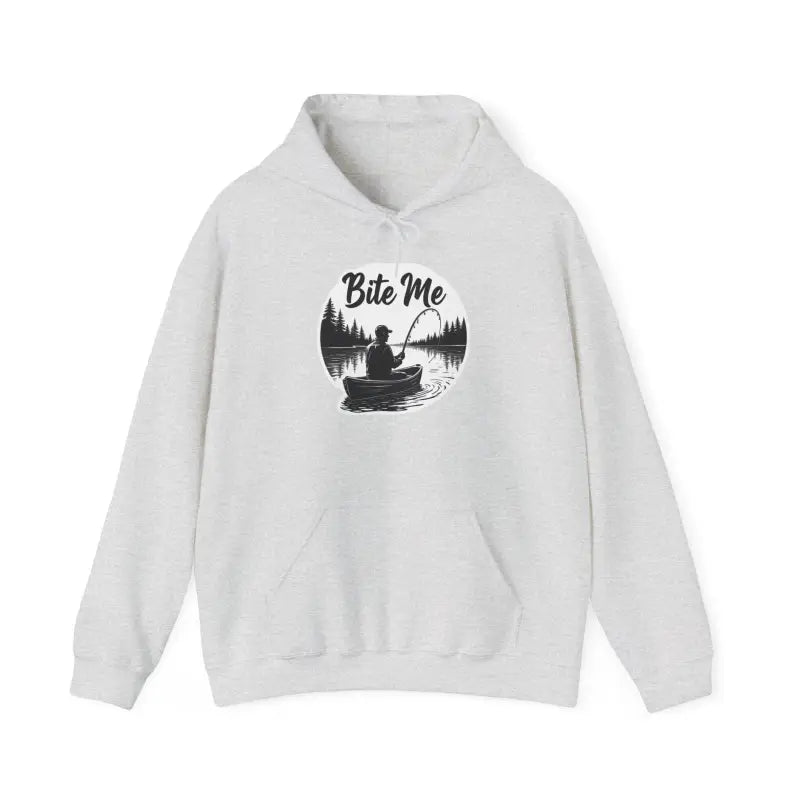 Ocean State Styles Hooded Sweatshirt Fishing Bite Me Unisex