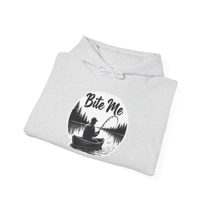 Ocean State Styles Hooded Sweatshirt Fishing Bite Me Unisex