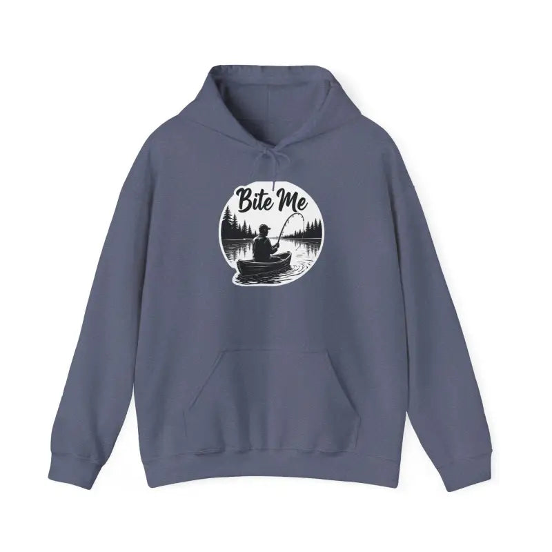 Ocean State Styles Hooded Sweatshirt Fishing Bite Me Unisex