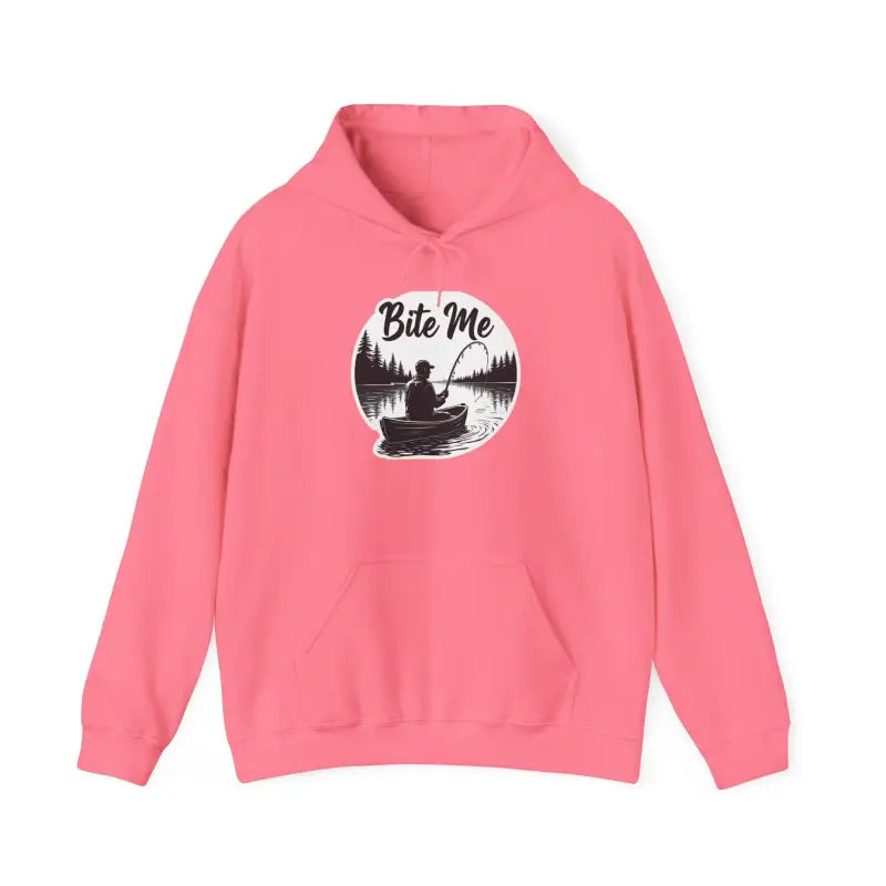 Ocean State Styles Hooded Sweatshirt Fishing Bite Me Unisex