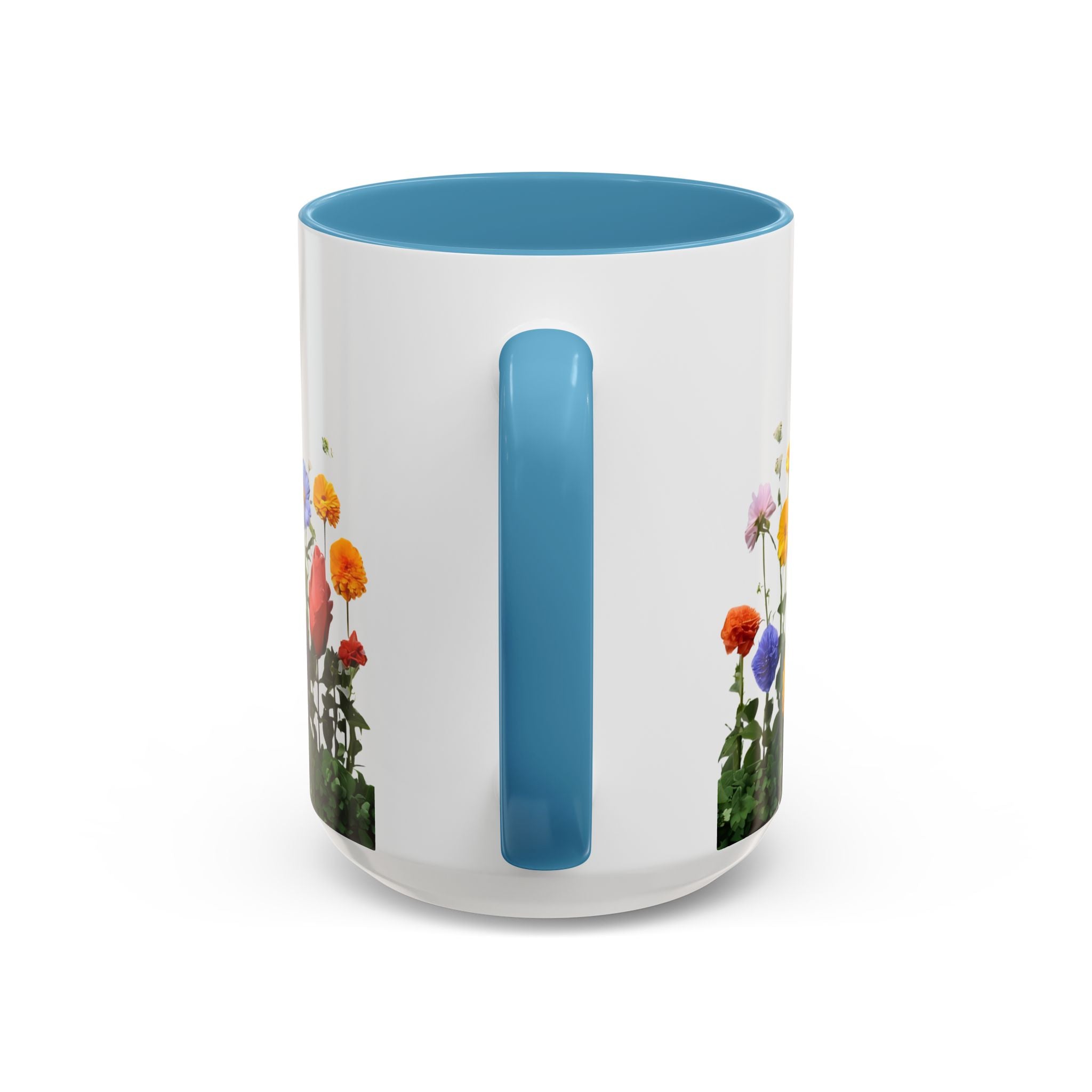 Floral Cats Coffee Mug