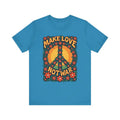 Ocean State Styles T Shirt Floral Peace Sign Cotton