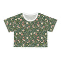 Ocean State Styles Crop Top Floral Print QuickDry Polyester