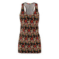 Ocean State Styles Dress Floral Print Racerback Tank Dress