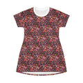 Ocean State Styles T Shirt Dress Floral Print Women