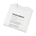 Focal Seizure Definition Unisex Garment-Dyed T-shirt