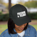 Freedom & Felines Camo Embroidered Hat
