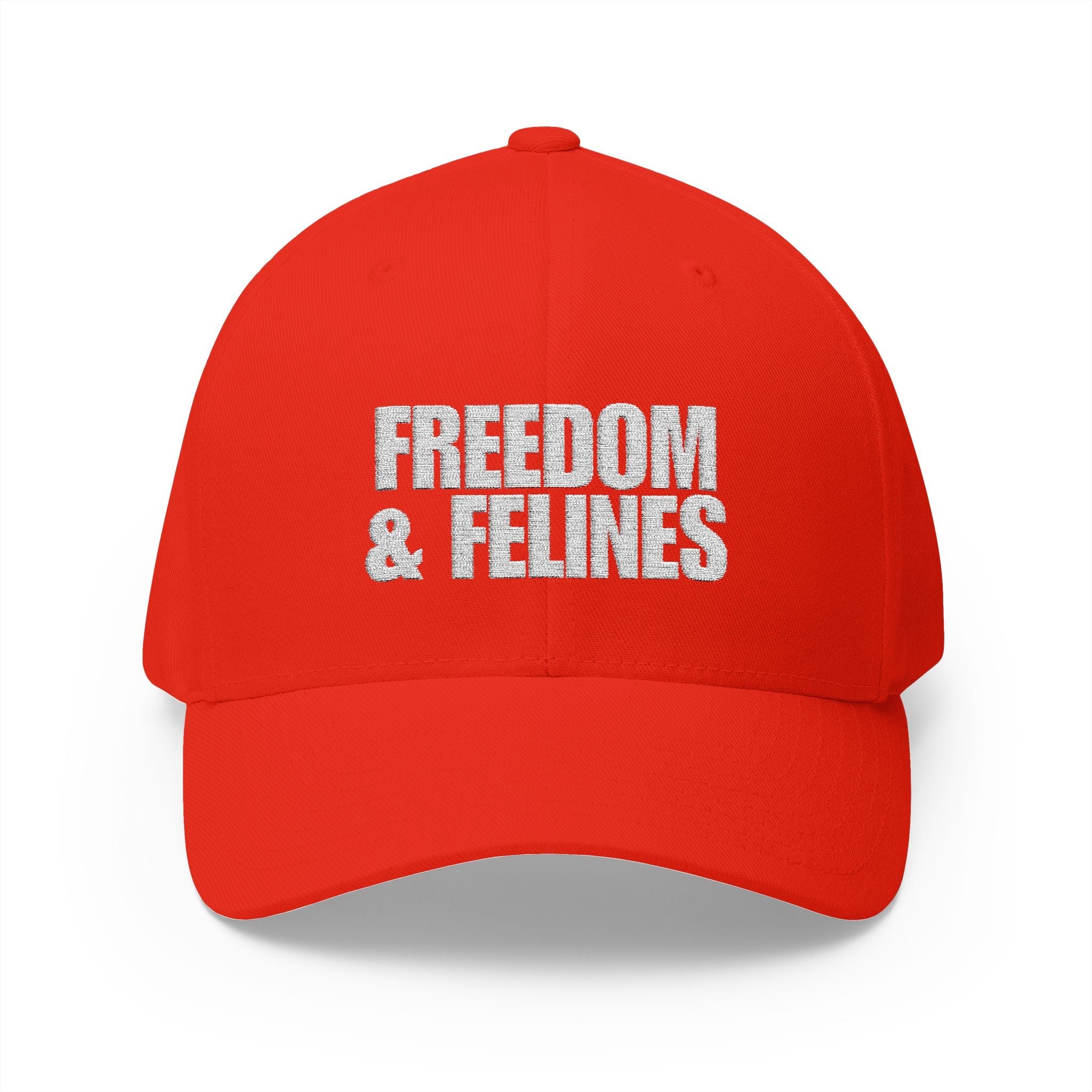 Freedom & Felines Camo Embroidered Hat