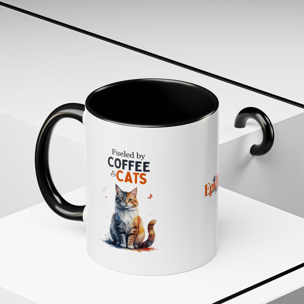 Fueled by Coffee & Cats Mug